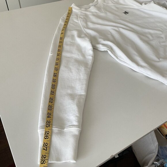 Maison Kitsune FOX HEAD PATCH CLASSIC SWEATSHIRT Men’s Size: XS White Flawed - Picture 6 of 12